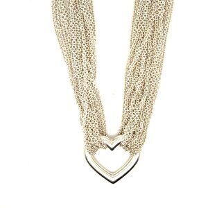 T&Co. 925 Multi-Strand Mesh Necklace